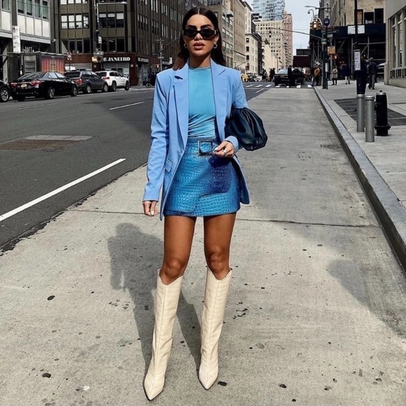 TORAL TALL COWBOY BOOTS SUEDE LEATHER HIGH TALL BOOTS WESTERN NEUTRAL BEIGE 38 - Picture 12 of 17